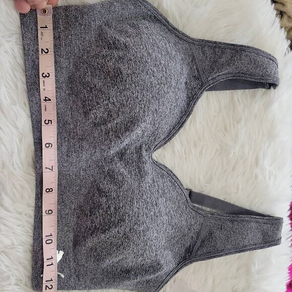 Puma Size L Gray Sports Bra - Picture 5 of 7